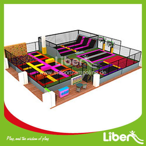 Professional kids indoor trampoline park for sale