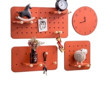 Hot sale iron hole-shelf for bedroom