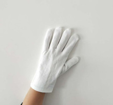 police ceremional parade cotton gloves