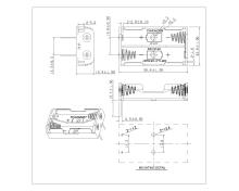 2 PIECES AA Battery Holders WITH SWITCH
