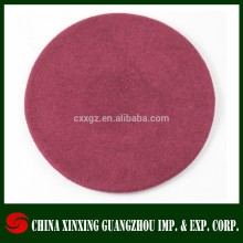 custom red wool military beret