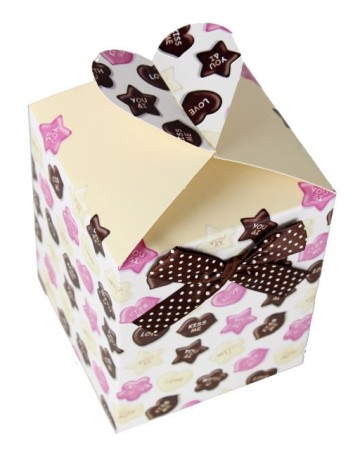 Fancy DIY printed storage paper box for gifts