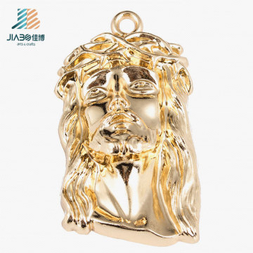 Nouveau pendentif personnalisé de Jésus d&#39;or de zinc de conception en métal pour le cadeau