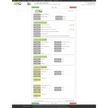 EUA Importar dados personalizados de vidro monolítico