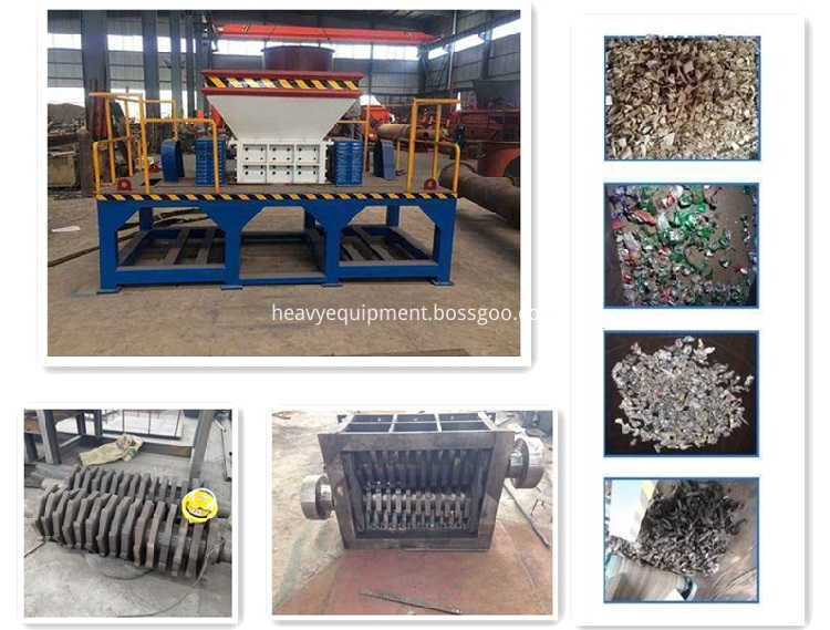 PP PE PVC Woven Bags Shredder Crusher Machine