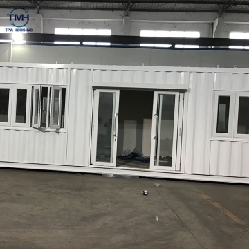 White expandable container house folding container living house