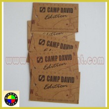 paper swing tag with custom logo printed