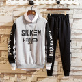 Custom Design polyester sweatshirt met capuchon voor heren