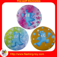 Magnetic / Button / Pin Color Led Promotional Customized Button Flashing Badge