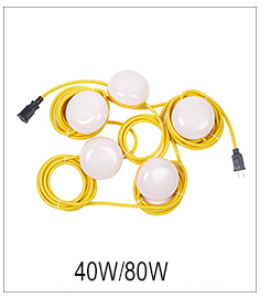 China Manufacturer Ul Listed Work Led Light 60W 100W 150W Temporary Construction Lights