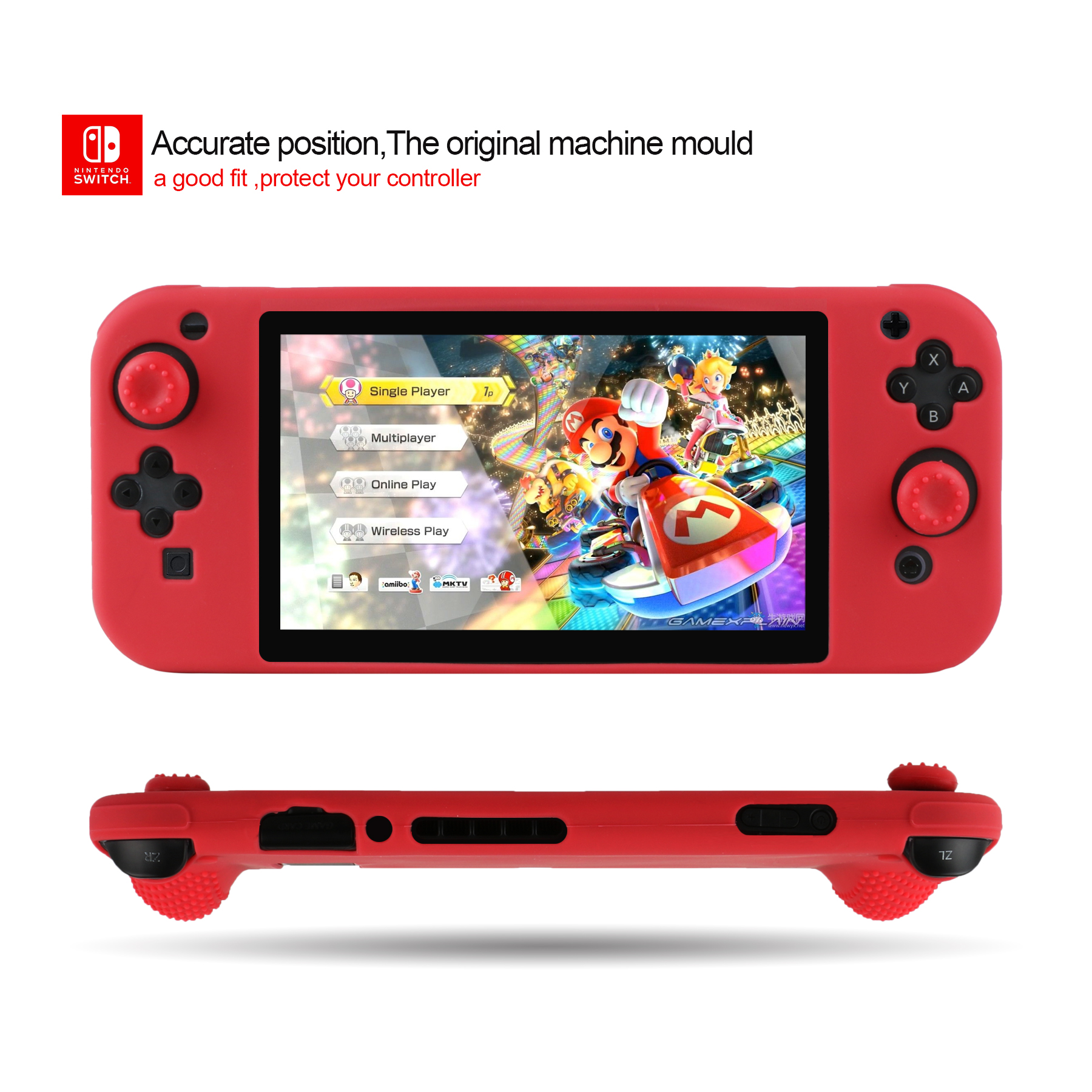 Switch Silicone Case Host Cover Game Accessories