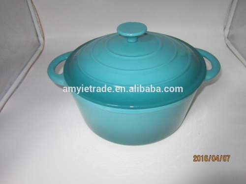 cast iron enamel coating casserole, cast iron roaster, porcelain enameled cast iron cookwares, cast iron pots, cast iron woks,