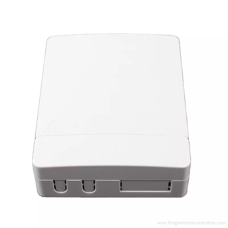 2-port FTTH indoor wall-mounted desktop box