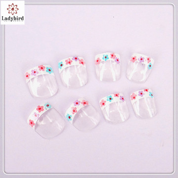 ladybird Kids fake nails french style nail tips