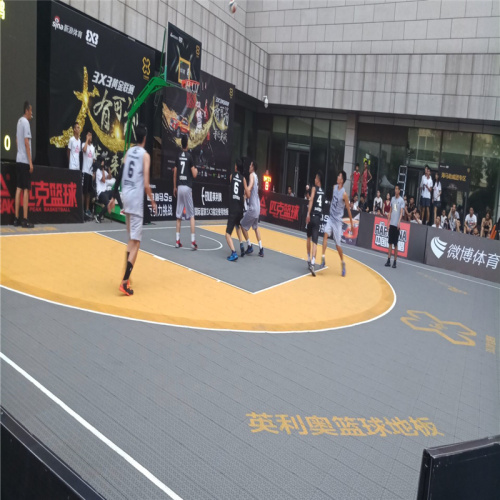 FIBA 3*3バスケットボールオフカルコートタイルプロバイダー