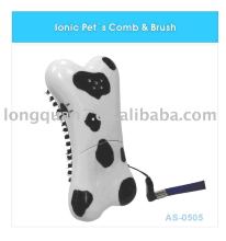 Ionic pet comb and brush