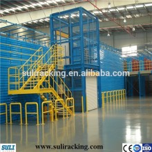 mezzanine floor racking system