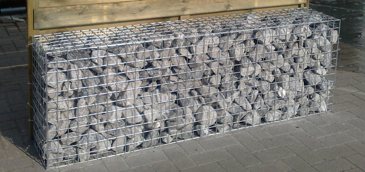 Double Twist Galvanized Woven Gabion Basket