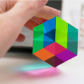 Apex Original Multi Color Acrylic Cube for Gift