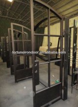 exterior single wrought iron entry door factory