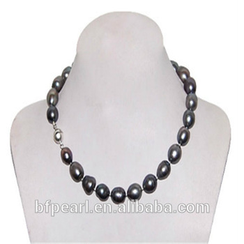 Traditional Rice Shaped Freshwater Pearl Necklace