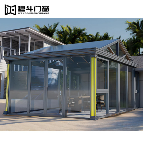 Retractable Glass Roof Sunrooms