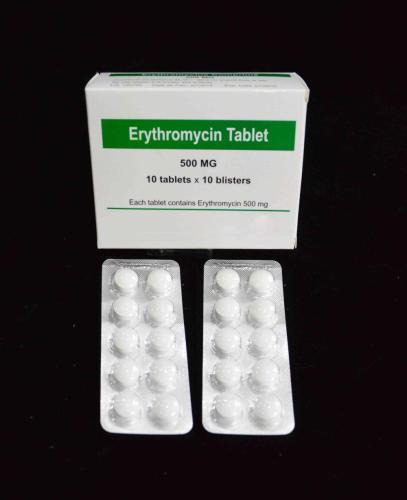 Erythromycin 500MG Comprimé gastro-résistant