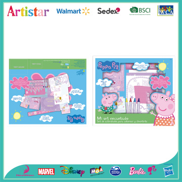 PEPPA PIG activity coloring set