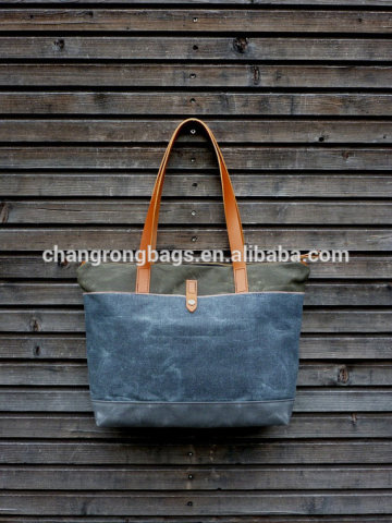 custom high quality canvas tote bag unisex