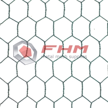 Vinyl Coated PVC Hexagonal Wire Netting for Garden