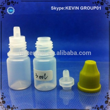 3ml dropper bottles 3ml eye dropper bottle with screw cap medicine bottle