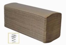 Natural Brown Z-fold/N-fold/Multi-fold Paper Hand Towels