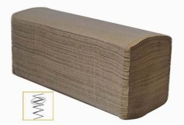 Natural Brown Z-fold/N-fold/Multi-fold Paper Hand Towels