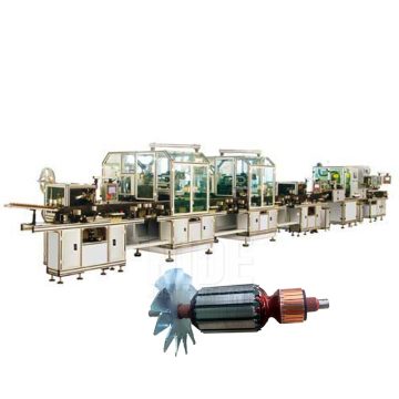 Automotive Manufacturing Machines: Electric Car Rotor Production Lines & Motorcycle Motor Armature Assembly