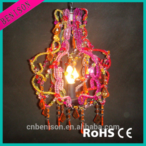 Hot Selling Colorful Crystal Arcylic Cheap Pendant Light Mini Pendant Lamp For Living Room Pendant Lamp BS284-14