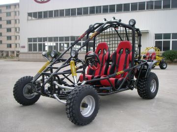 Red 250cc Racing Gokart Buggy For Adult , 2 Seat Dune Buggy Kd 250gka-2z