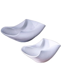 Retro Chinese Ceramic Fruit Plates - Vintage Home Decor & Snack Plates