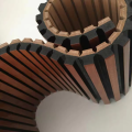 Soundproof Wood Slat Printed Acoustic Panels