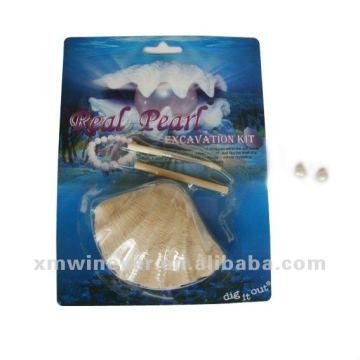 Real Pearl Excavation toy kits