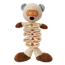 Interactive Bite Resistant Dog Plush Toy Bear