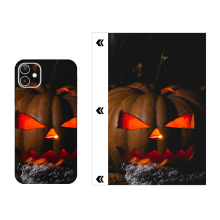 Halloween Terror Black iPhone Skin FIlm