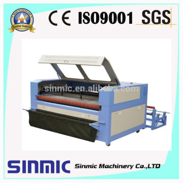 laser cutting denim fabric machine