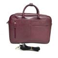 चमड़ा ब्रीफ़केस कार्यालय बैग लैपटॉप बैग