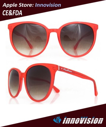 New fashion round sunglasses acetate sunglasses