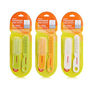 A0319 Cepillo y peine para accesorios para el lavado del cabello del bebé