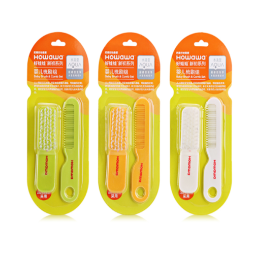 A0319 Accessoire de lavage de cheveux pour bébé Brosse et peigne