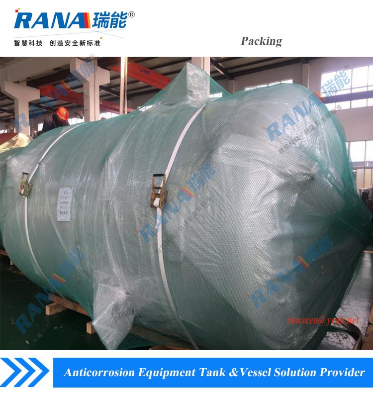 PTFE Lined Vessel for Sulfuric Acid