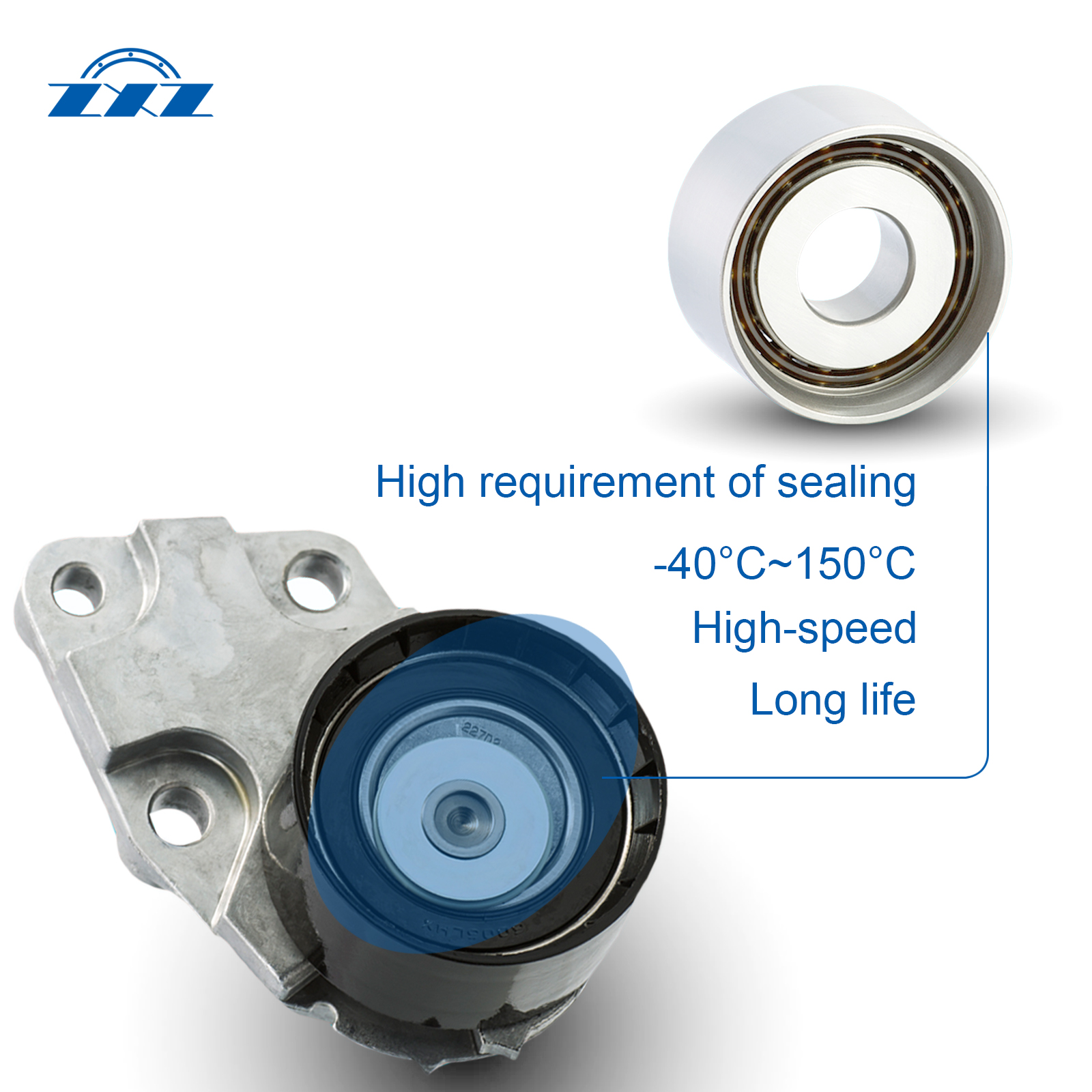 Performance du roulement tendeur Tensioner Bearing Performance