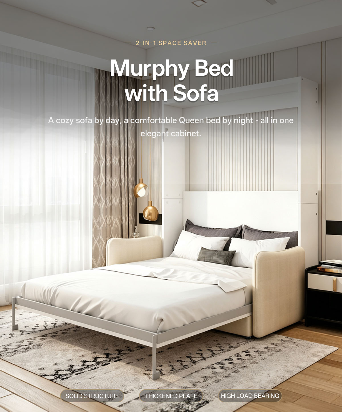 01 سرير حائط 01 wall bed
