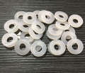 0,5 mm nylon tvättmaskin plast tryckbricka plast axel